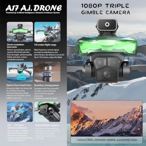 Elilvendan 4K Camera Foldable Drone with FPV - Image 4