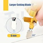 2 in 1 Glass Tile Cutter Breaker with Oiling Hole, Manual Hand Tool for Home DIY Cutting Breaking Glass, Mirror, Ceramic Tile, Glazed Tile (Type A)