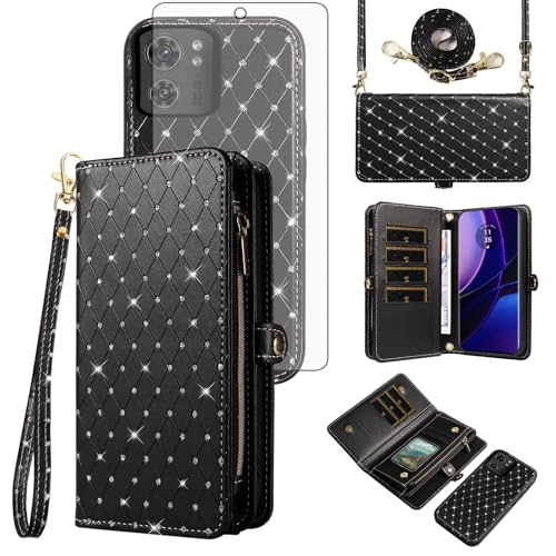 Coque Moto Edge 40 ZSZX008 US Noir anti-rayure pour éviter les chutes