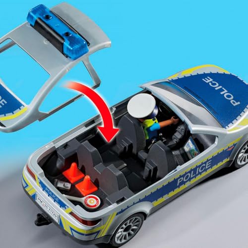 Miniatura 2 de PLAYMOBIL | Action Heroes | Patrulla de Policía | Coche de Policía | Coche de Juguete | Juguete para niños y niñas a Partir de 4 años | 71729