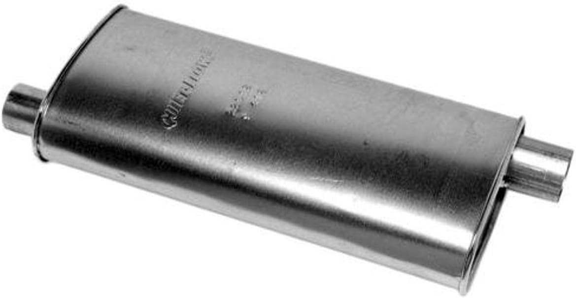 Walker Quiet-Flow SS 22512 Direct Fit Exhaust Muffler 2.5" Inlet (ID) 2.25" Outlet (ID) for Chevrolet C1500
