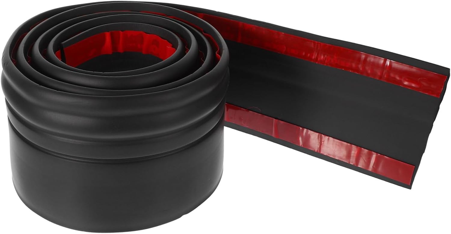 4pcs Decorative Self-Adhesive Wall Trim Baseboard Border Sticker for Decor Removable Wall Molding for Living Room Bathroom and Bedroom