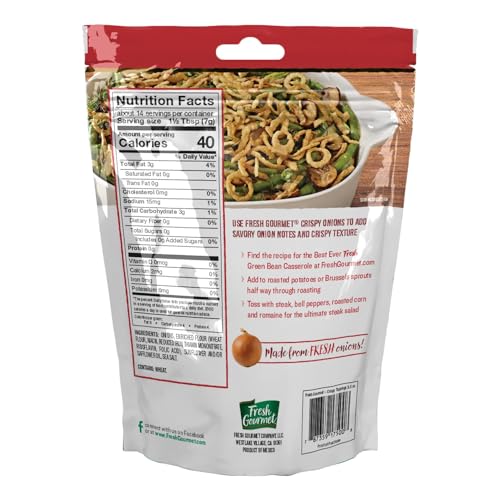 Fresh Gourmet, 1 Lightly Salted Crispy Onions, 1 Lightly Salted Tortilla Strips, 1 Lightly Salted Crispy Jalapenos, 3.5 Oz Each, 1 CT (Variety Pack) - Thumbnail 3