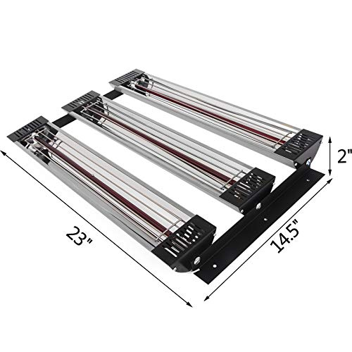 Bestauto Infrared Paint Curing Lamp 3000W Spray Baking Booth 3 X 3000W Infrared Paint Curing Lamp 110V Car Bodywork Repair Paint Dryer 3 Sets #TOP1