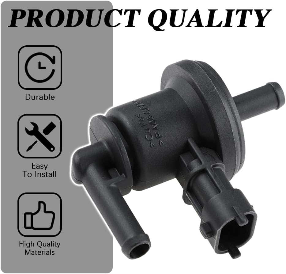 Automotive Replacement Emission Canister Purge Valves Compatible with Hyundai Accent 2010-2020, Veloster 2012-2017, KIA Rio 2011-2017, Soul 2010-2017,1.6L, Replaces #29010-2B000 28910-2B000