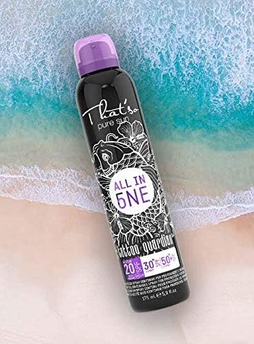 Sun protection spray for tattoo That'so, all in one buildable SPF 20, 30, 50, transparent, 175 ml (Pack of 1) - Image 3