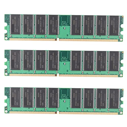 BUAGOUWZ 3X DDR 1GB PC Memory Ram DDR1 Desktop PC3200 400MHz 184 Pin Non ECC Computer Memoria Módulo