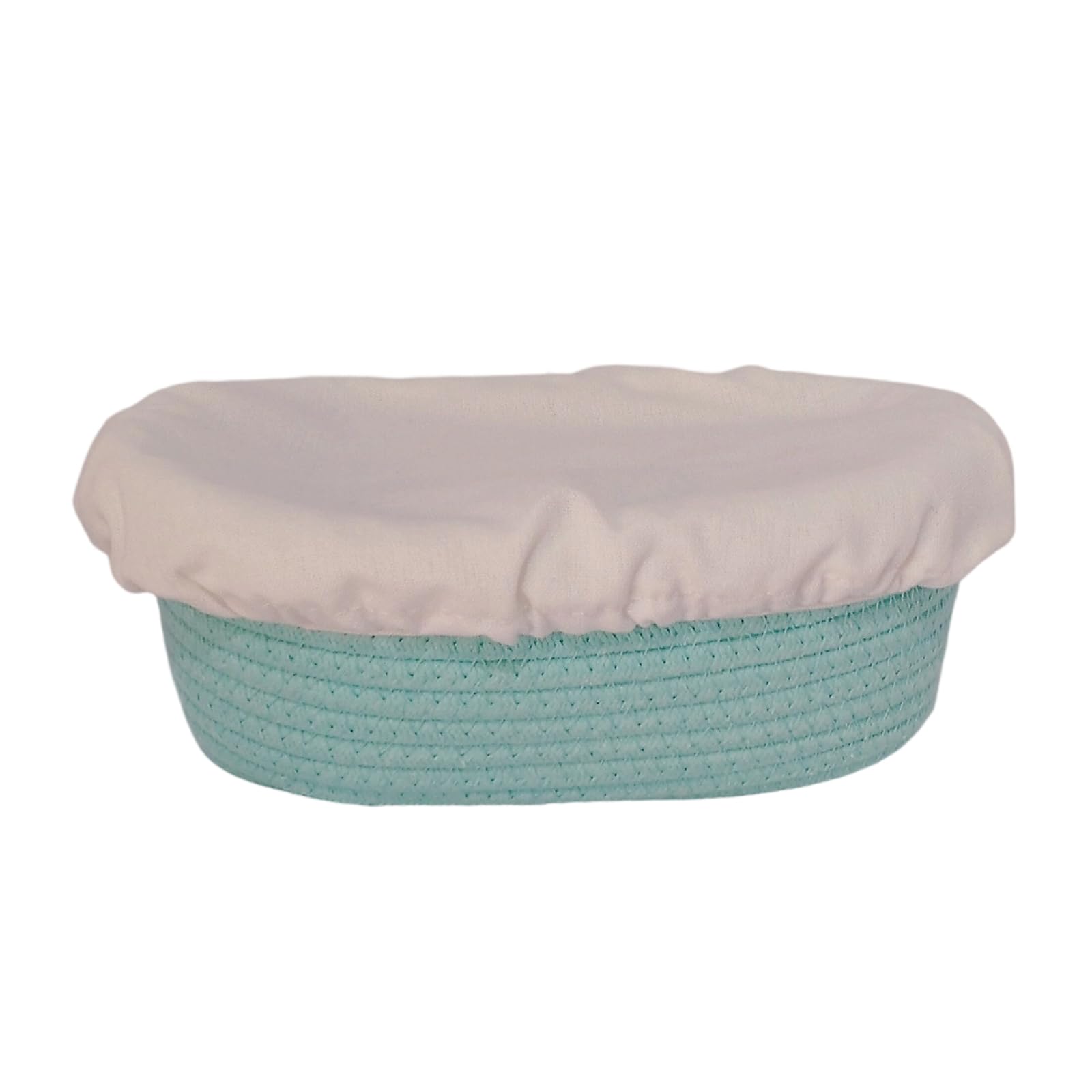 YUGSHNKFC Fabric Sourdough Proofing Bowl with Cloth Liner Cotton Bread Basket Household Storage Container Bread Storage Basket