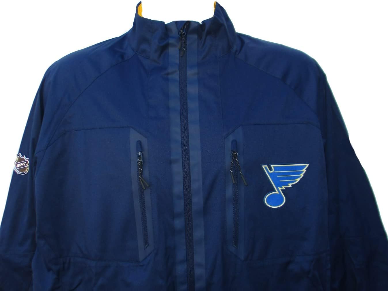 VF St. Louis Blues Men's Size Large Full Zip Jacket - Navy
