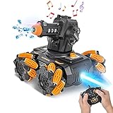 rc amphibienfahrzeug thunder trax 🔛【Wasserbombe High-Speed Burst】: Dieses Ferngesteuerte Panzer hat eine Infrarot-Zielfunktion, und Sie können Objekte im Umkreis von 3m abschießen, wobei Sie mit einem Revolver zielen, der sich um 180 ° dreht. Genießen Sie den Spaß des Schießens beim Autofahren. Dieses RC Auto kann nur die 7-8mm Wasserbomben verwenden, die wir verkaufen. (Hinweis: Das Paket kommt mit 3 Packungen Wasserbomben, etwa 1500 Stück. Die Wasserbomben müssen vor dem Gebrauch 4 Stunden lang eingeweicht werden).