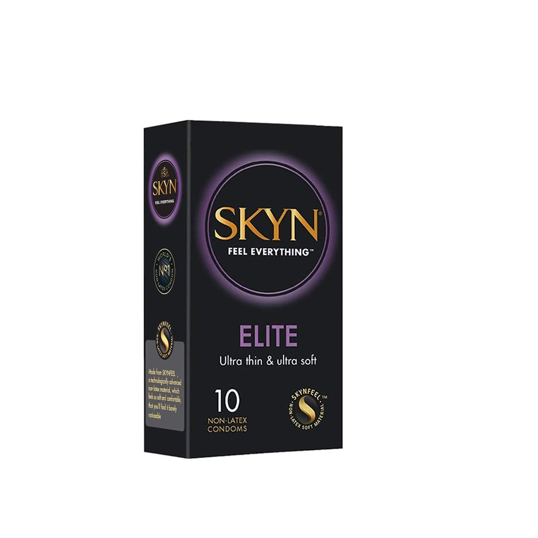 SKYN Feel Everything 10S Ultra Thin & Ultra Soft For a Comfortable Fit Men Condom (10 Sheets) (Elite)