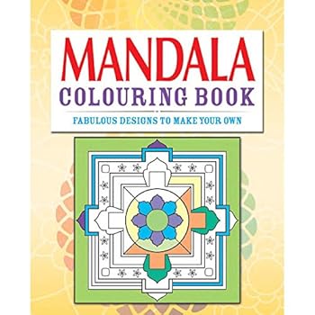 Paperback Mandala Colouring Book