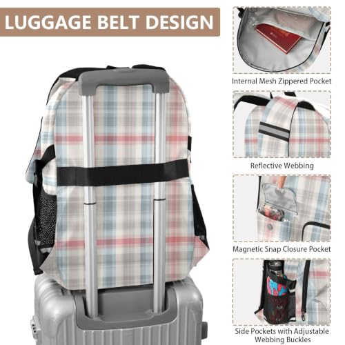 Mochilas de viaje para laptop de 44.5 cm que alivian la carga de la espalda 4