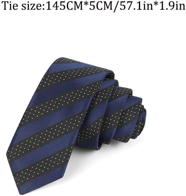 Stripes Business Casual Executive Gentleman Polyester Tie Men Necktie