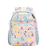 Simple Modern Medium Disney Toddler Backpack for School Girls and Boys | Kindergarten Elementary Kids Backpack | Fletcher Collection | Kids - 15' tall | Princess Rainbows