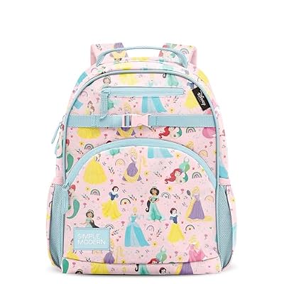 Simple Modern Disney Princess Kids Backpack for School, Girls, Boys | 12L