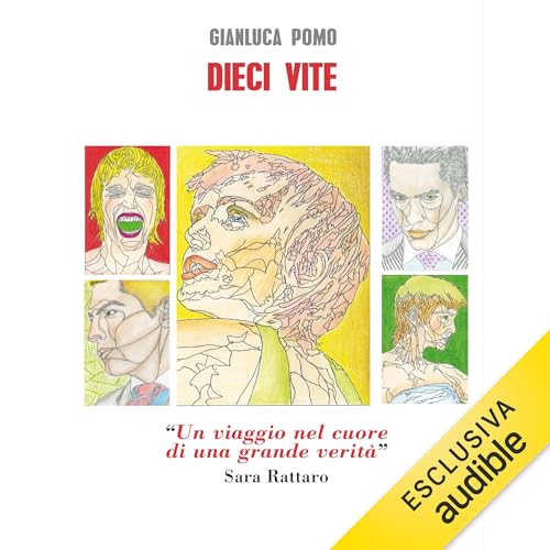 Diseño de la portada del título Dieci vite