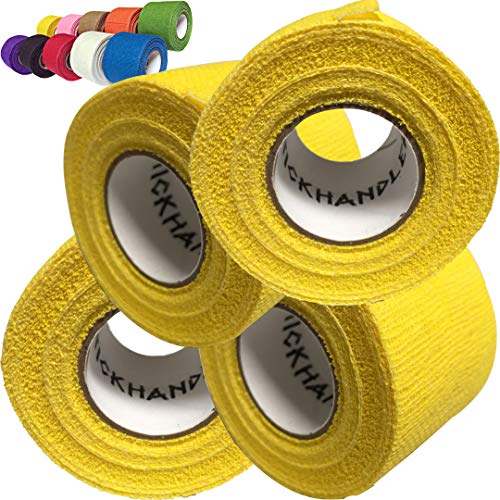 Cinta Adhesiva Profesional para Baquetas STICK HANDLER (Amarillo, Paquete de Cuatro) miniatura 1