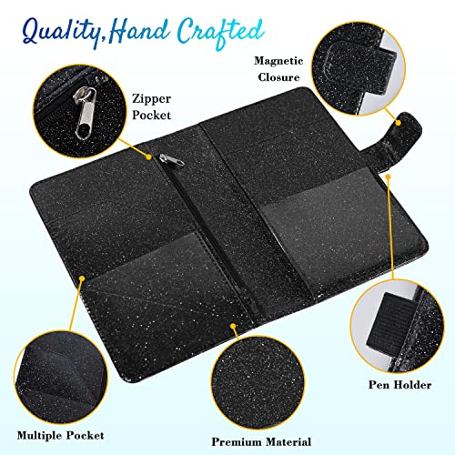 image for Caweet Server Book for Waitress-Leather Waitress Book Organizer with Z