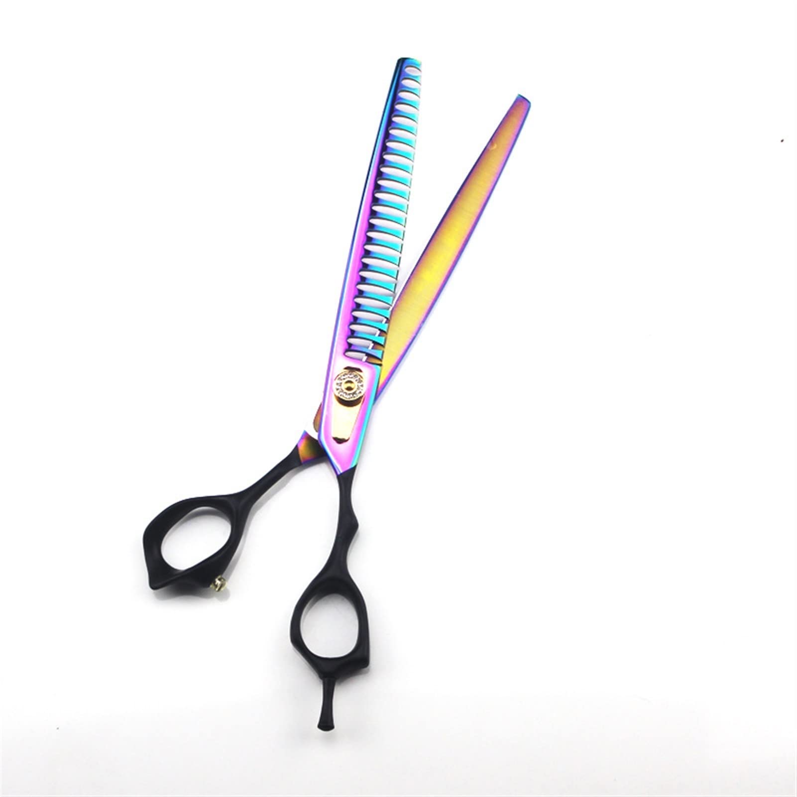 Profesional Tijeras Profesionales para Mascotas 8.0in Color 4 Packs Pears Peach Scissors Scissors Strely Tijeras, dedicadas a los esteticistas Profesionales de los Dientes de Pescado
