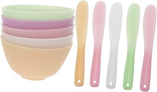 Mikinona 5 piezas de máscara facial de silico...