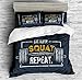 REALIN Gym Muscle Gym Dumbbells Duvet Cover Set Strong Muscle Men Bedding Girl Boy Kids Bed Sets 2/3/4PCS Quilt Covers/Sheets/Pillow Shams,Twin/Full/Queen/King (C,Full-200x229cm-3PCS)