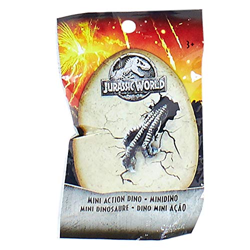 Jurassic World Mini Dinosaur Action Figure With 1 Or 2 Movable Joints Iconic To Its Species, Realistic Sculpting & Decoration, Great Collectible Gift Ages 4 Years Old & Up, Styles May Vary #TOP6