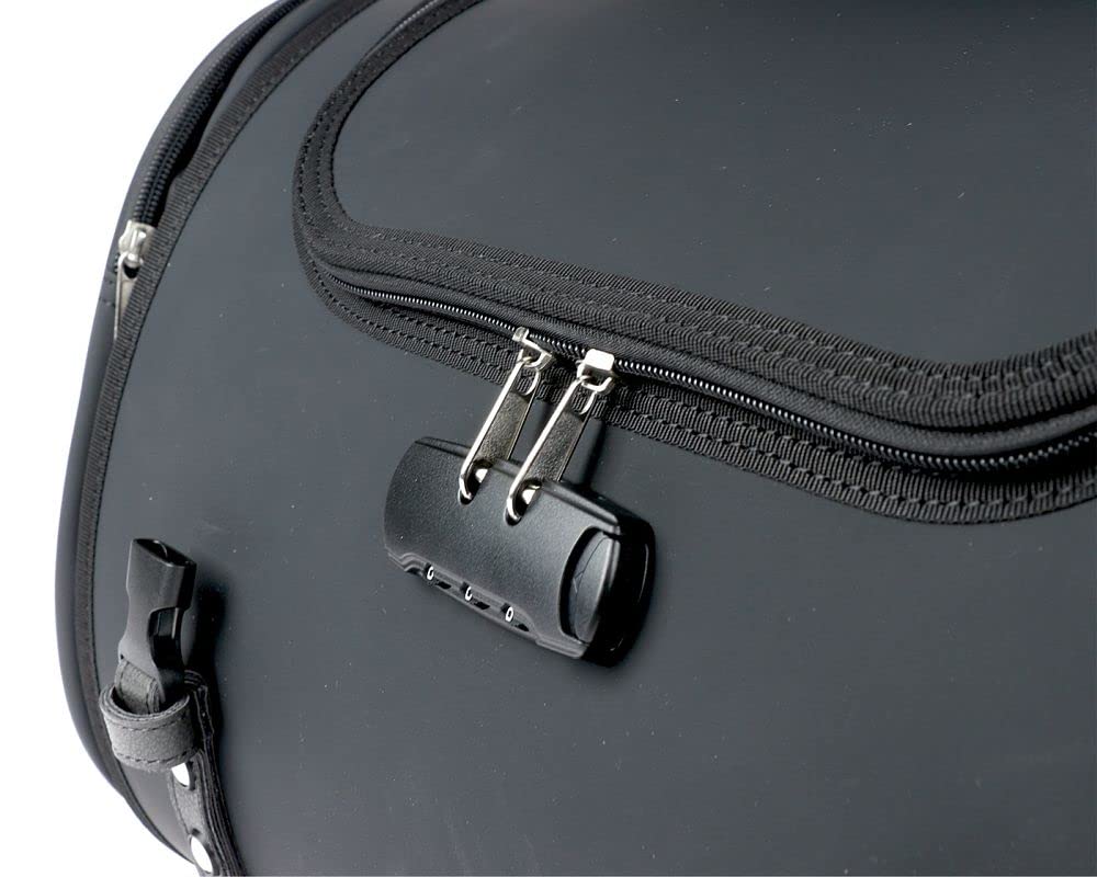 MOTO NOSTRA Koffer Gepäckträger 480x300x270mm 35 Liter schwarz kompatibel Vespa Lambretta ET4 S50-150