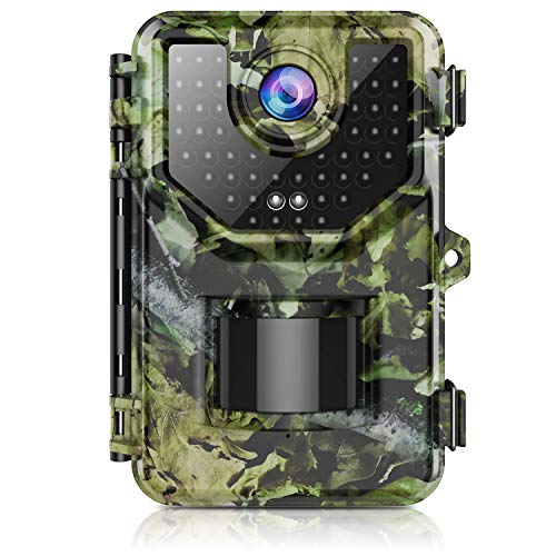 Trail Camera, Hunting Camera with 120° Wide-Angle Motion Latest Sensor View 0.2s Trigger