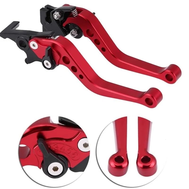 Leviers d'embrayage moto et frein CNC pour rouler confortablement en ville et balade