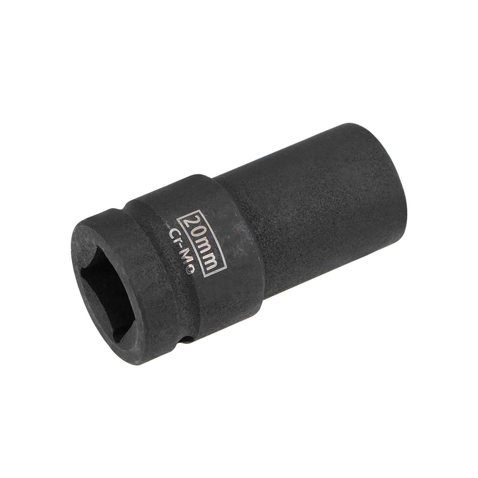 TA-VIGOR 3/4-Inch Drive by 20mm Deep Impact Socket, 6-Point, Durable Reliable Cr-Mo Alloy Steel, Metric for Home Car Repair