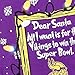 Minnesota Vikings NFL Mens Dear Santa Light Up Sweater - XL