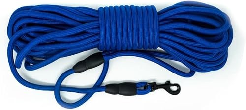 Sarah Hodgson Sarah Says 30ft, 50ft Dog Rope Leash for Dog Training, Play | Check Cord Long Lead Tracking Line | Heavy Duty for Small,