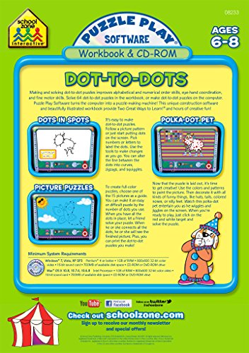 School Zone Dot-To-Dots: Puzze Play #TOP1