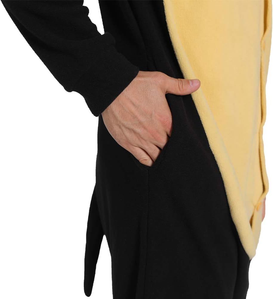 dressfan Black Bull Costume Animal Bull Onesie Pajamas Halloween Cosplay Costume - Image 7