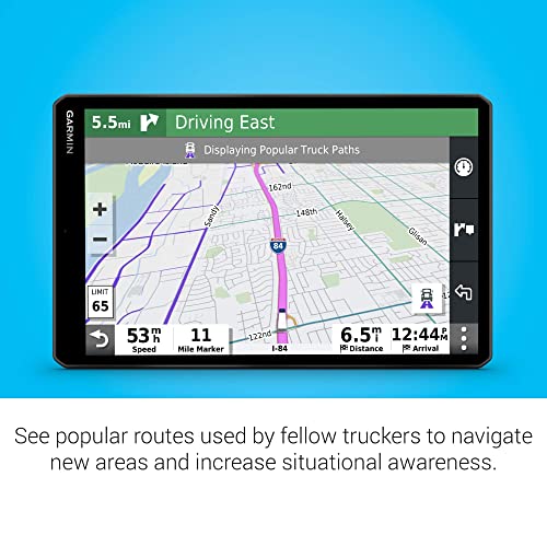 image for Garmin dēzl OTR1000, 10-inch GPS Truck Navigator, Easy-to-read Touchs