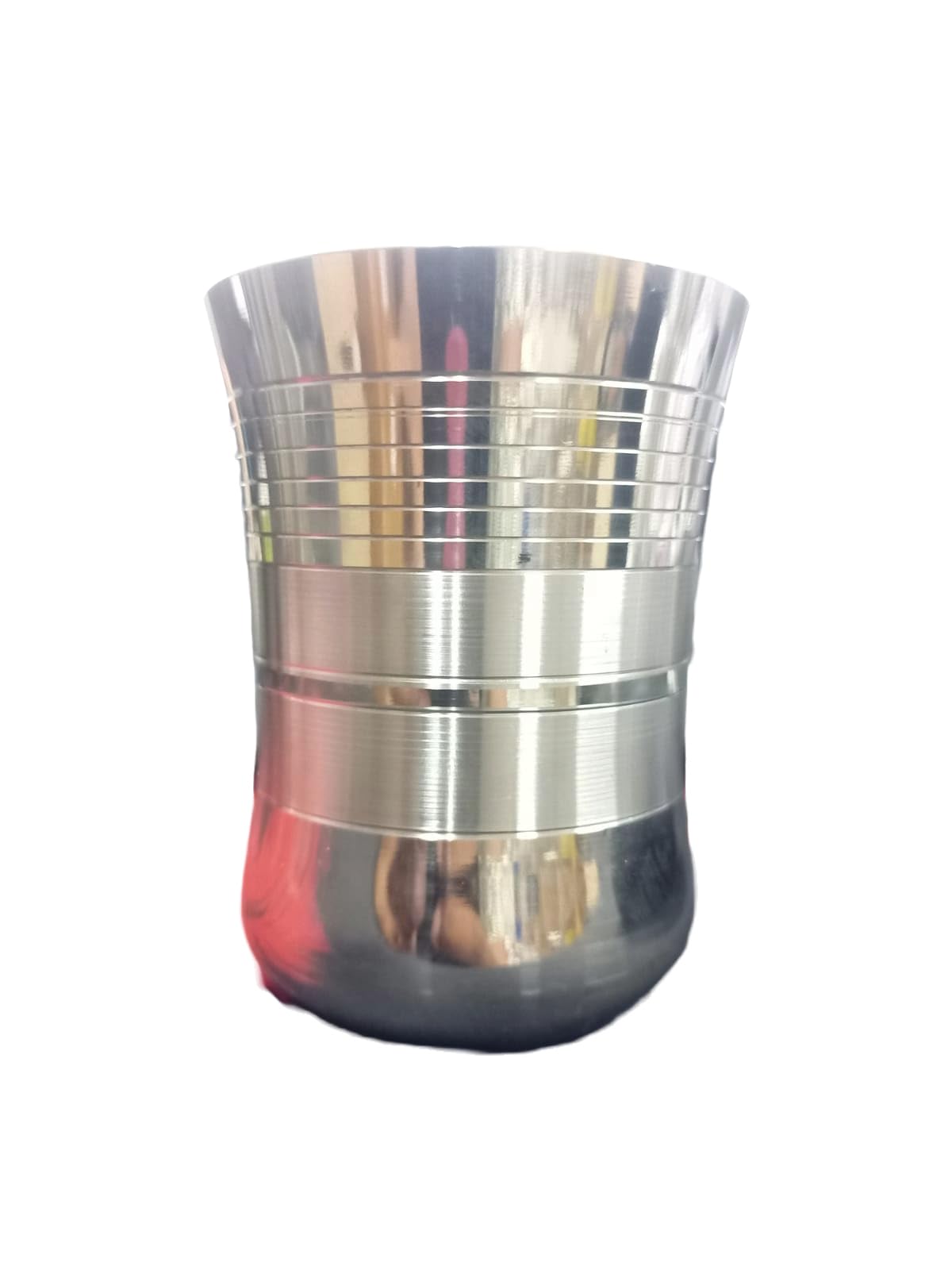 ATEVONStainless Steel DL Marlboro Glass - Sleek Mirror Polish Finish - Durable Material - Ideal for Home and Hospitality Use - Pack of 1