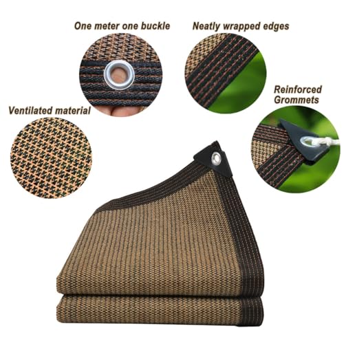 Tela de sombra anti UV 90% transpirable para regular calor en huertos 2