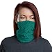 Abstract Black & Pine Green Style Breathable Washable Neck Gaiter