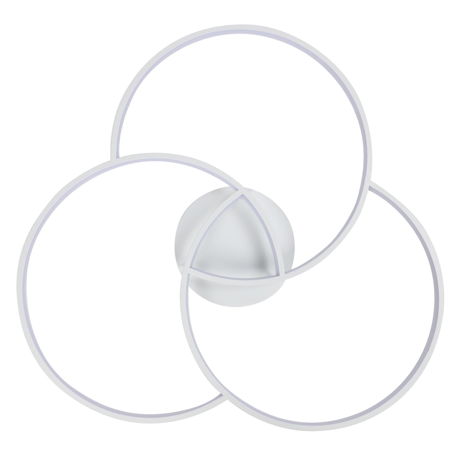 Plafonnier LED Jiawu intensité variable et température réglable 3000K-6500K - 8