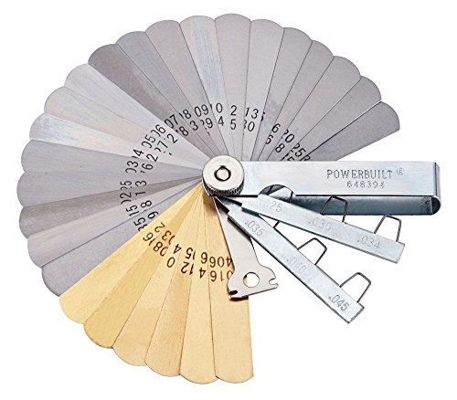 Powerbuilt 648394 Tune-Up Gauge - 25 Blade