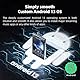 JadeAudio /FiiO JM21 Android 13 Hi-Res Music Player MP3 mit Snapdragon 680, Bluetooth WiFi USB DAC 12.5H Spielzeit (Himmelblau)