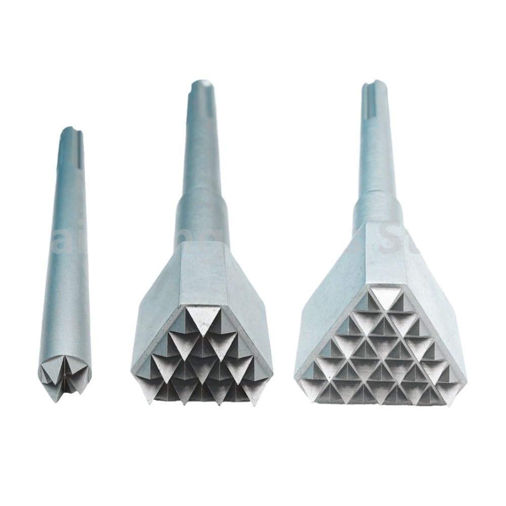 Martillo eléctrico SDS Plus de 6/22/33 dientes, cincel y pala for quitar baldosas, ladrillos, hormigón y paredes.(6 Teeth)