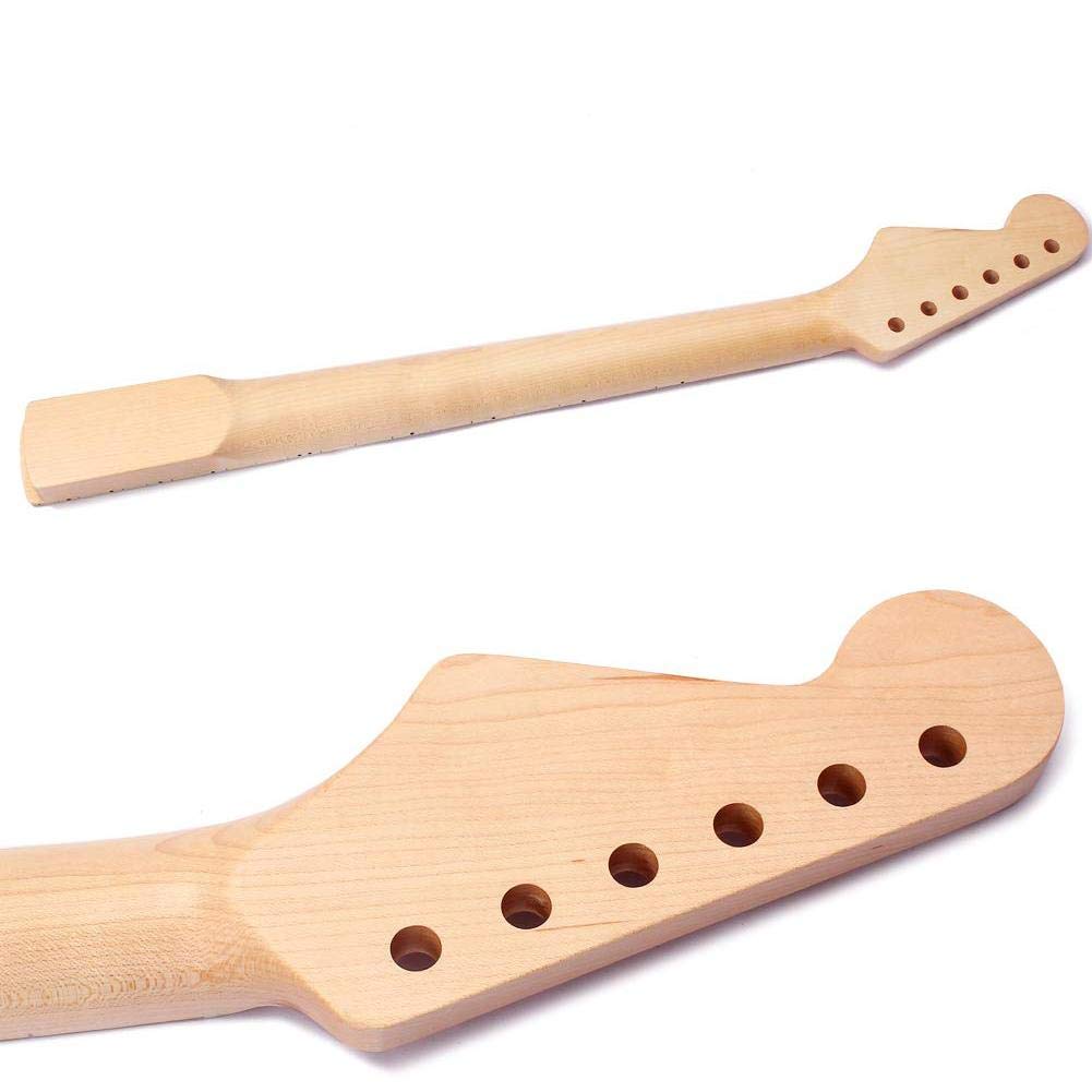 Manche Guitare Électrique Erable 22 Frettes - Compatible Style Strat