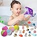 Bath Bombs for Kids with Toys Inside for Girls Boys - 30 Pack Bath Bombs Gift Set with Surprise, Kids Safe Bubble Bath Fizzy Balls Halloween Christmas Birthday Gift Kit