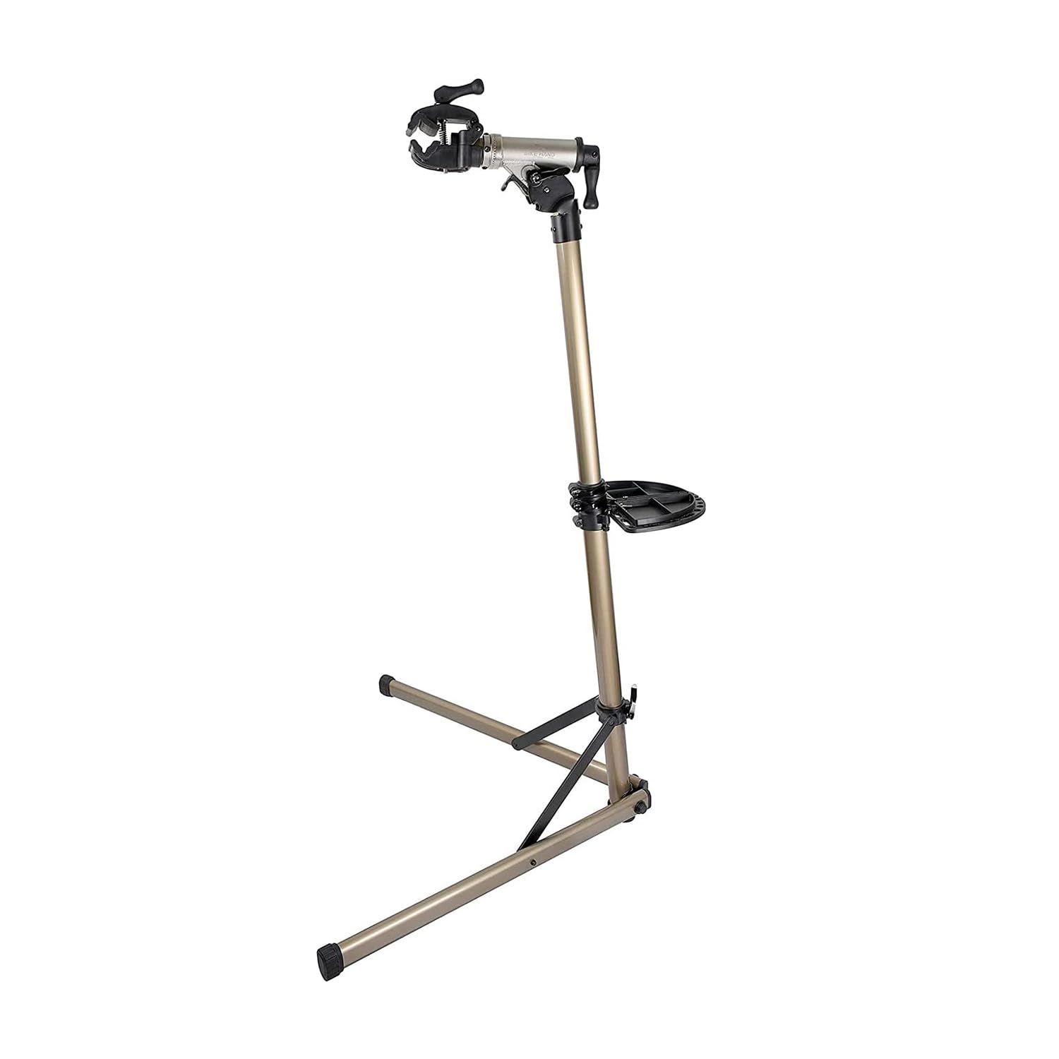 Soporte bicicleta taller con capacidad de carga de 50 kg/110 lb, altura ajustable,soporte reparación bicicleta con un soporte giratorio de 360 grados, fabricado en aleación de aluminio