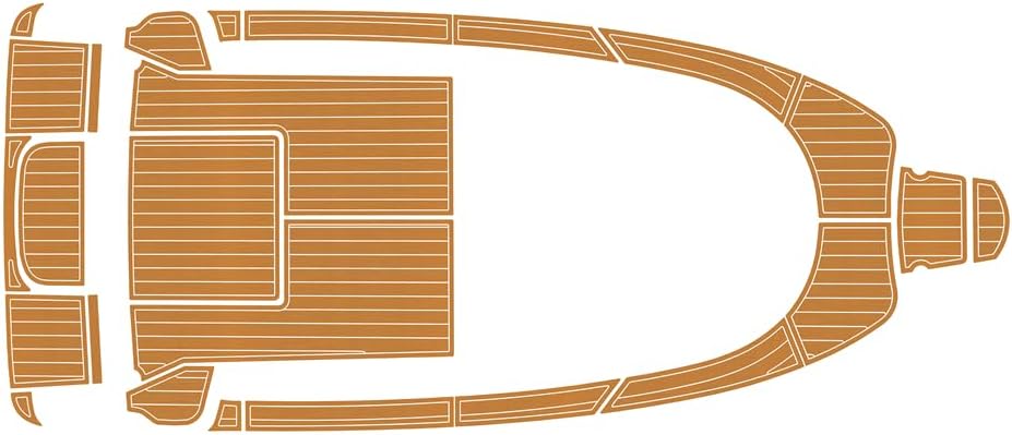 2010 Aquador 21 was Cockpit Swimming Platform 1/4" 6mm EVA Foam Faux Teak Marine Floor