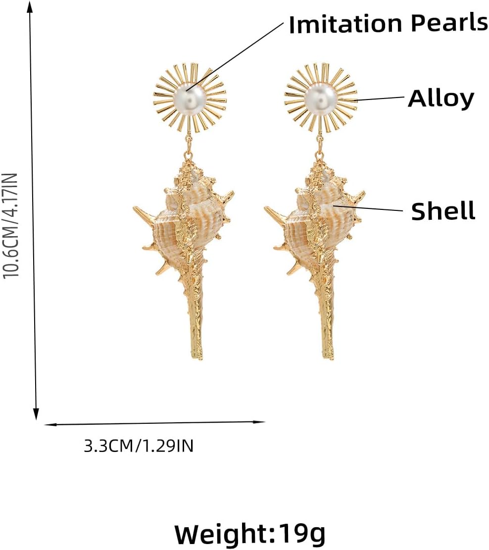 Women Acrylic Clutch Shell Shape Shoulder Novelty Chain Strap Purse Evening Bags for Party Prom