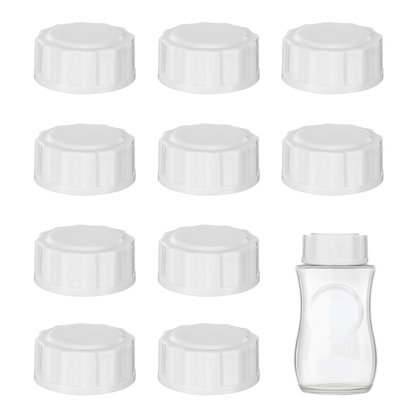10 cierres de botella de viaje, cierres para botellas de bebé para botellas Avent, tapones de repuesto para biberones con anillo de sellado, cierres de botella de viaje personalizados Avent