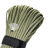 PSKER 750 Paracord/Parachute Cord, 100Ft Nylon Rope, 12-Strand Core Tactical Paracord, Tough Utility